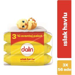Dalin 3x56'lı Islak Havlu