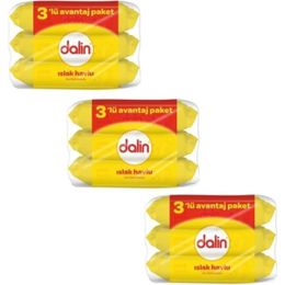 Dalin 56x9 Paket Islak Havlu Mendil
