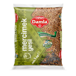 Damla 1 kg Yeşil Mercimek