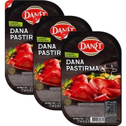 Danet 3x70 gr Çemeni Sıyrılmış Dana Pastırma