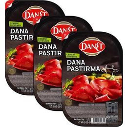 Danet 3x70 gr Çemeni Sıyrılmış Dana Pastırma