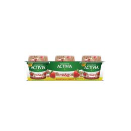 Danone 3x183 gr Activia Mix Go Çilek Yoğurt