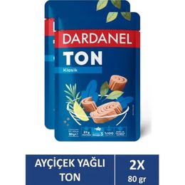 Dardanel 2x80 gr Ayçiçek Yağlı Ton Balığı