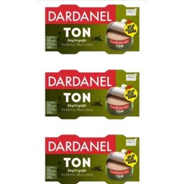 Dardanel 3'lü 2x140 gr Zeytinyağlı Ton Balığı