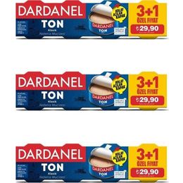Dardanel 3'lü 4x75 gr Ton Balığı