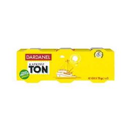 Dardanel 3x75 gr Ton Eko Balığı