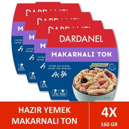 Dardanel 4 x 160 gr Aç Ye Makarnalı Ton Balığı
