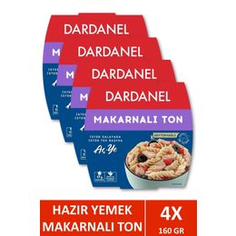 Dardanel 4 x 160 gr Aç Ye Makarnalı Ton Balığı