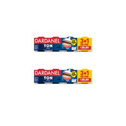 Dardanel 4 x 75 gr 2'li Ton Balığı
