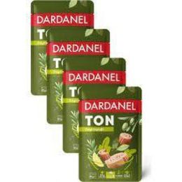 Dardanel 4 x 80 gr Zeytinyağlı Poşet Ton Balığı