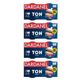 Dardanel 4'lü 2x140 gr Klasik Ton Balığı
