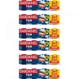 Dardanel 4x75 gr 3+1 6'lı Paket Ton Balığı