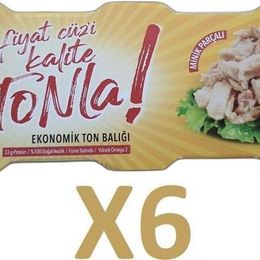 Dardanel 6 Adet 3x75 gr Tonla Ekonomik Ton Balığı