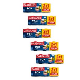 Dardanel 6 Paket 3x140 gr Ayçiçek Yağlı Ton Balığı
