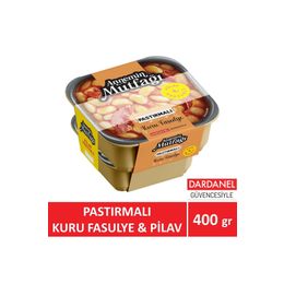 Dardanel Annemin Mutfağı Hazır Yemek Pastırmalı Kuru Fasulye 200 gr + 200 gr Pilav