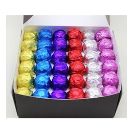 Dark Brown 1 kg Fındık Parçacıklı Sargılı Kristal Sütlü Çikolata