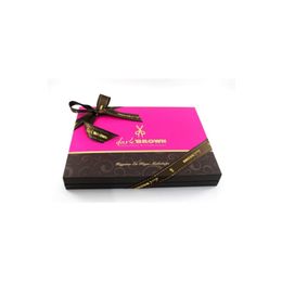 Dark Brown 48 Adet Sonsuza Kadar Yazılı Bitter ve Sütlü Madlen Çikolata