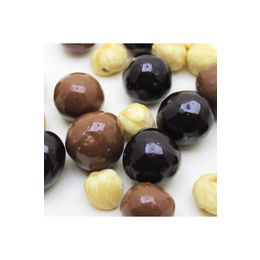 Dark Brown 500 gr Fındıklı Çikolata Dolgulu Bitter Ve Sütlü Draje