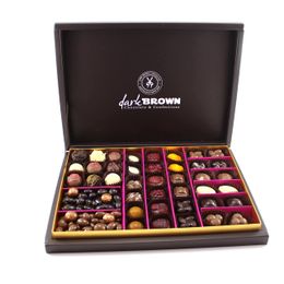 Dark Brown 800 gr Kutuda Karışık Spesiyal Çikolata