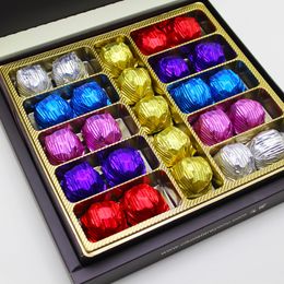Dark Brown Chocolates & Confections 25 Adet Fındık Parçacıklı Sargılı Sütlü Çikolata