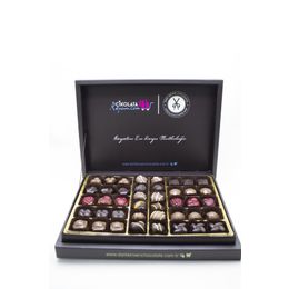 Dark Brown Chocolates & Confections 40 Adet Spesiyel Türüf Çikolata Kutusu