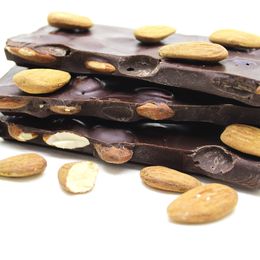 Dark Brown Chocolates & Confections 750 gr Bademli Bitter Kırma Beyoğlu Çikolatası