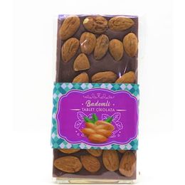Dark Drown 100 gr Bademli Tablet Bitter Çikolata