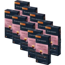 Davidoff 100'lü Crema Intense Lungo Smooth & Rounded Aluminium Kapsül Kahve