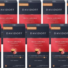 Davidoff 100'lü Rıch Aroma Espresso Vıvıd Spıcy Aluminium Kapsül Kahve