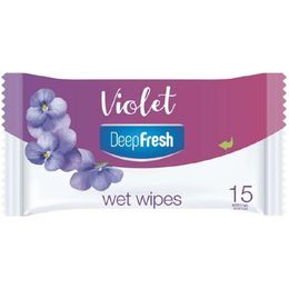 Deep Fresh Menekşe 15'li Islak Mendil