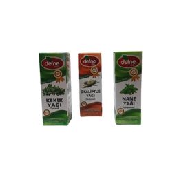 Defne Doğa 3x20 ml Kekik + Okaliptus + Nane Yağı