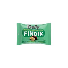 Delly 12x40 gr Şekersiz Bitter Çikolata Kaplı Fındık