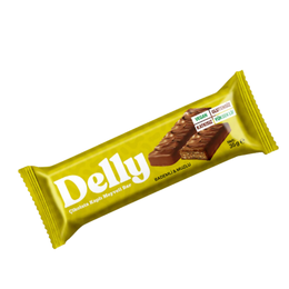 Delly 35 gr Çikolata Kaplı Bademli Muzlu Meyveli Bar