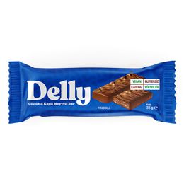 Delly 35 gr Çikolata Kaplı Fındıklı Meyveli Bar