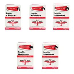 Dermolife 5x100 gr İngiliz Karbonatı
