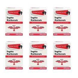 Dermolife 6x100 gr İngiliz Karbonatı