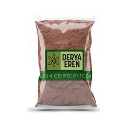 Derya Eren 1 kg Öğütülmüş Siyah Üzüm Çekirdeği Tozu