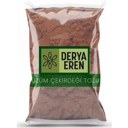Derya Eren 1 kg Öğütülmüş Siyah Üzüm Çekirdeği Tozu