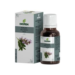 Destek 20 ml Distile Adaçayı Yağı