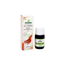 Destek 20 ml Soğuk Pres Acı Biber Yağı
