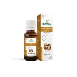 Destek 20 ml Soğuk Pres Macadamia Yağı