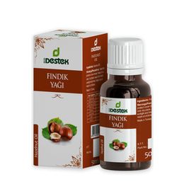 Destek 50 ml Soğuk Pres Fındık Yağı