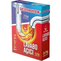 Destroyer 2x70 gr Lavabo Açıcı