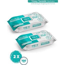 Dex Clean 2x100'lü Yüzey Temizlik Havlusu