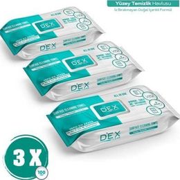 Dex Clean 3x100'lü Yüzey Temizlik Havlusu