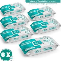 Dex Clean 6x100'lü Yüzey Temizlik Havlusu