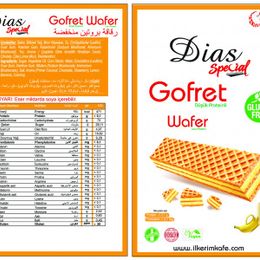 Dias Special 110 gr Glutensiz ve Düşük Proteinli Muzlu Gofret