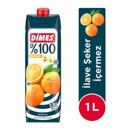Dimes %100 Portakal 1 lt Meyve Suyu