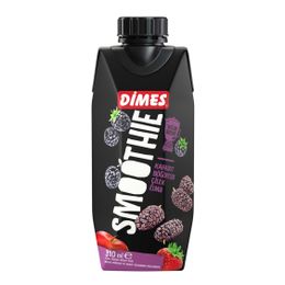 Dimes 310 ml Mor Karadut Böğürtlen Çilek Elma Smoothie