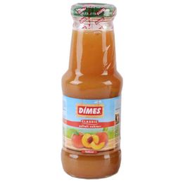 Dimes Şeftali Nektarı Cam 250 ml Meyve Suyu